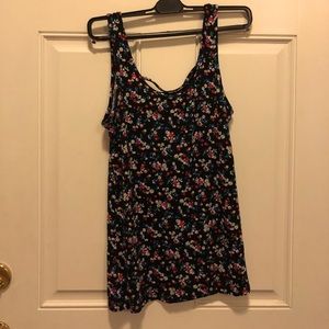 Cute floral tank top